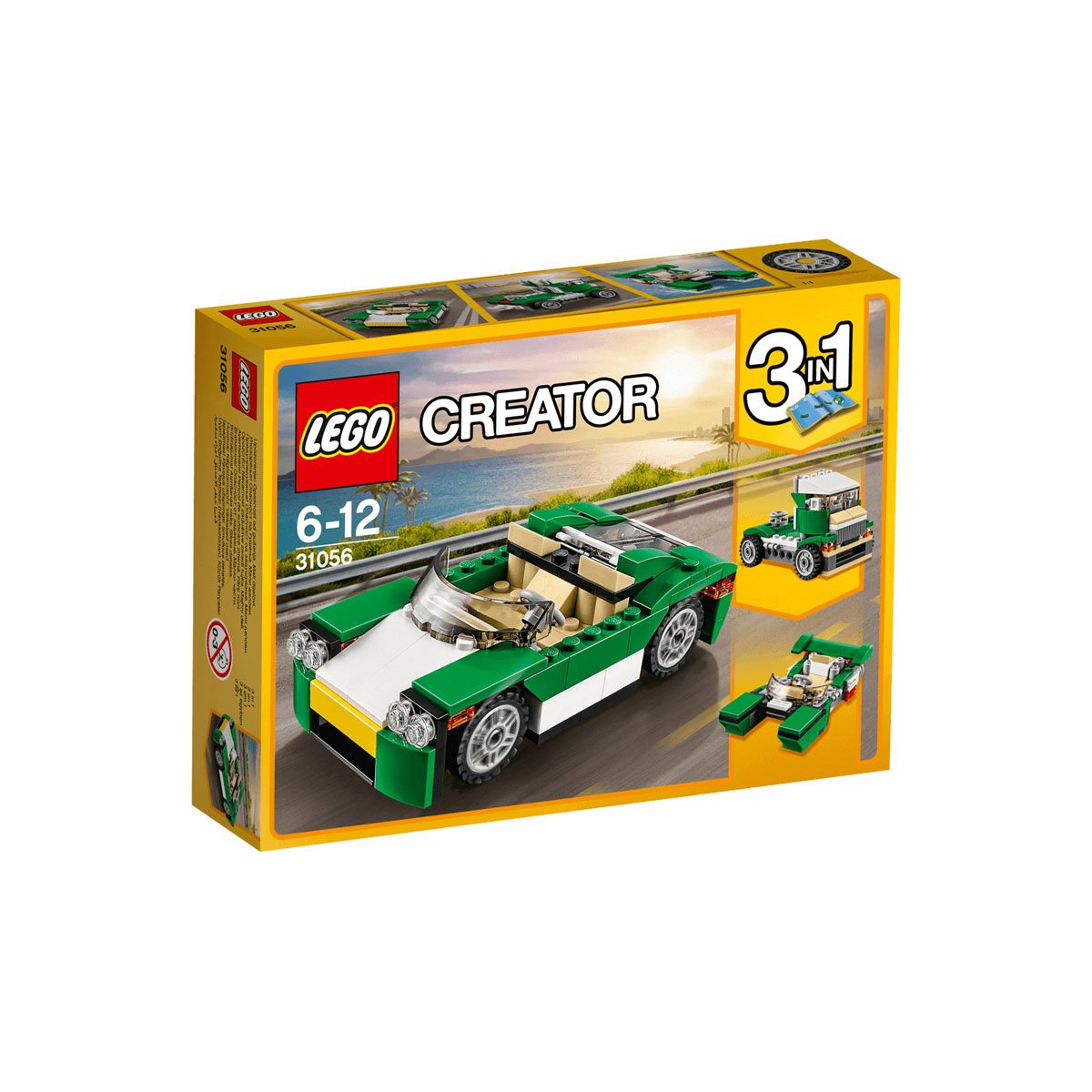 Descapotable Verde Lego