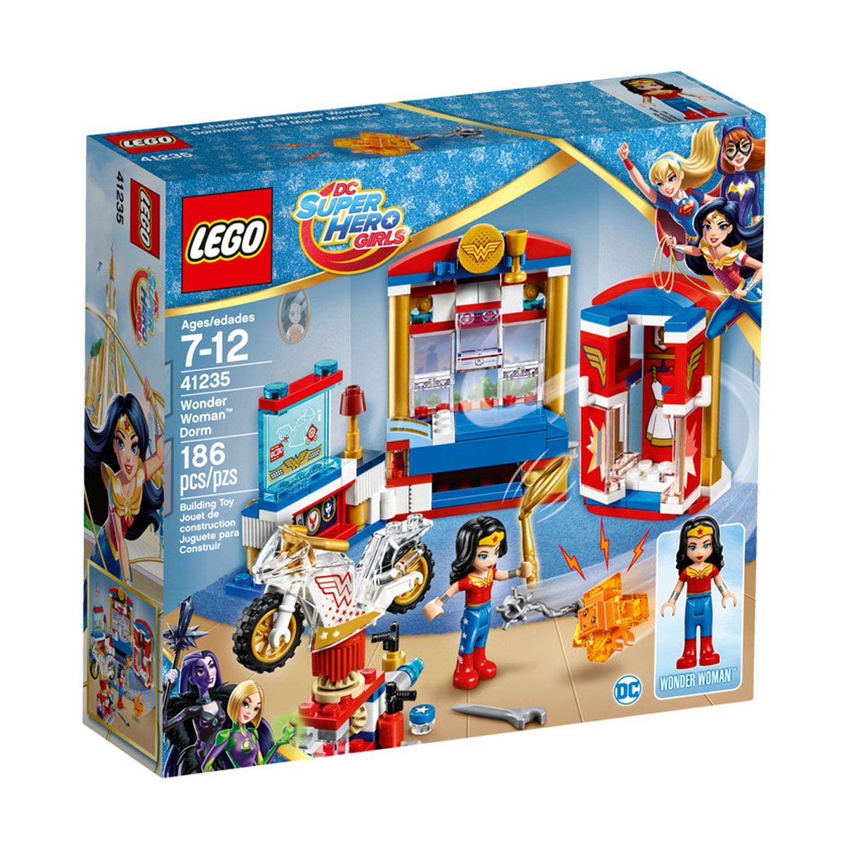 Dormitorio de Wonder Woman Lego