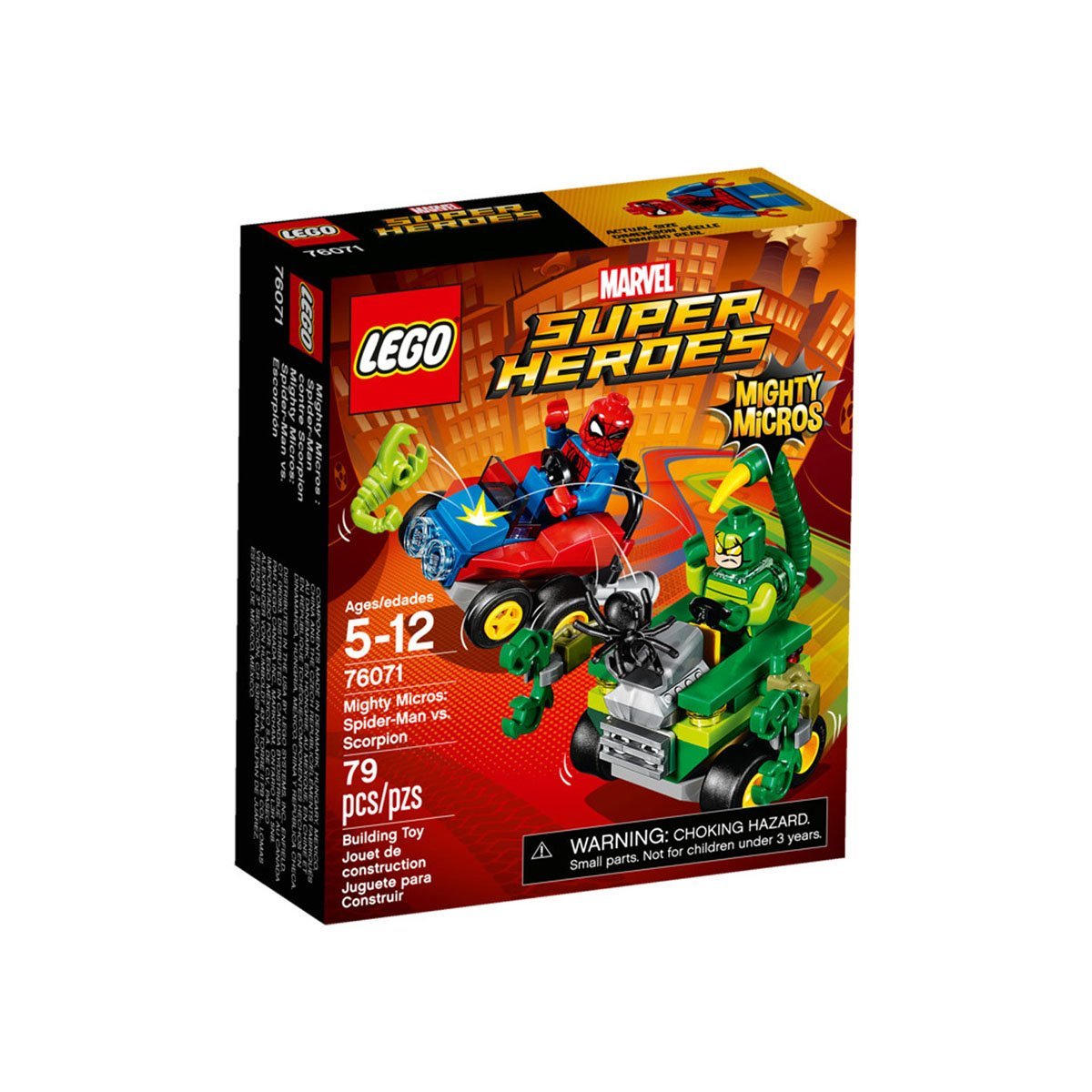 Mighty Micros Spider-Man Vs Escorpion Lego