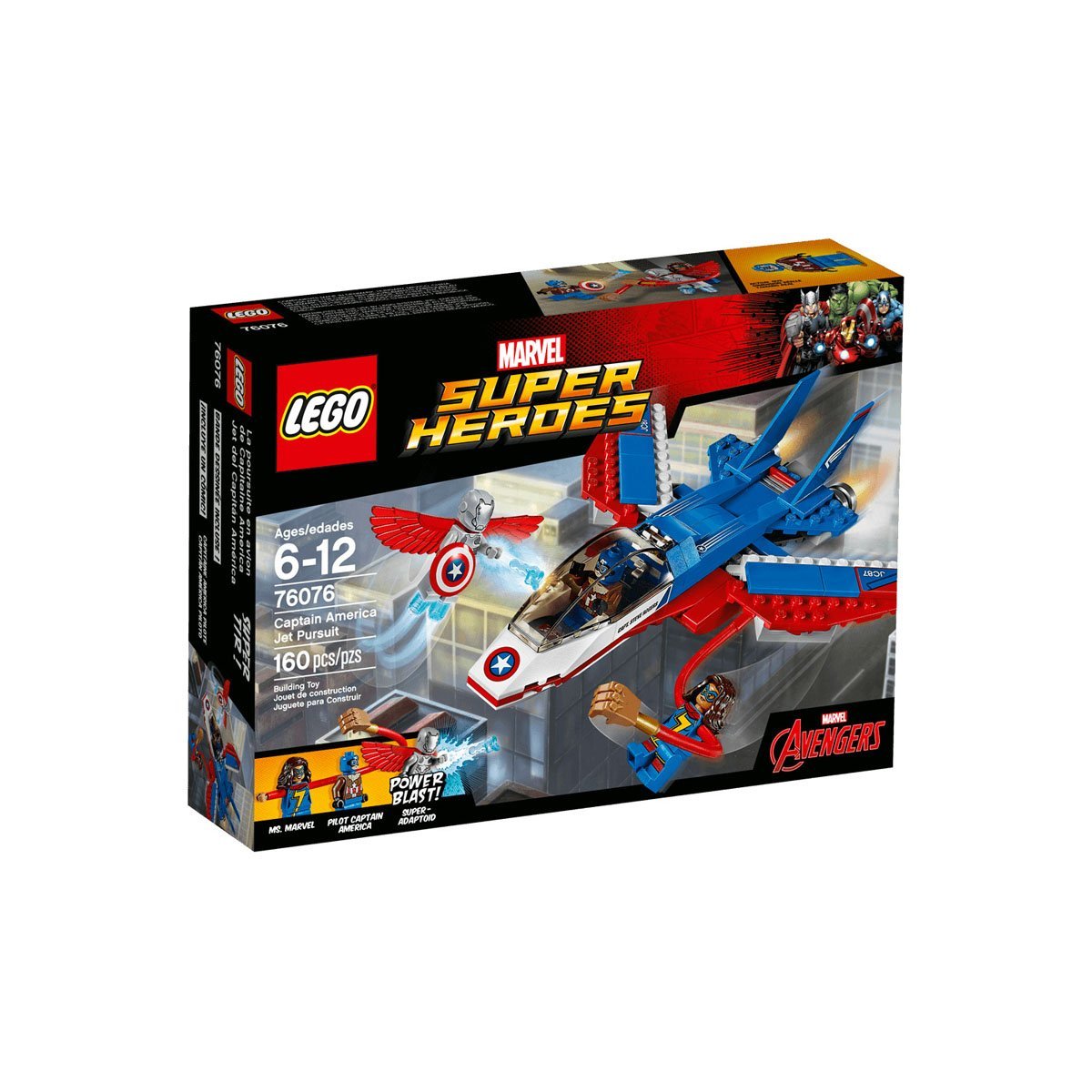 Jet Del Capitan America Lego