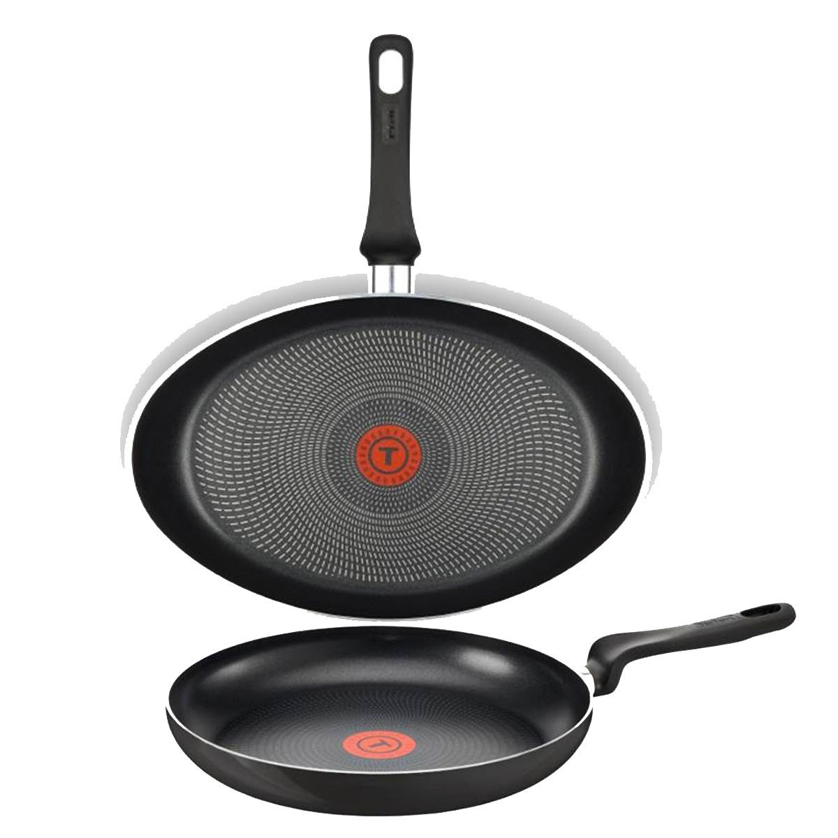 Juego Fishpan 36 y Sart&eacute;n 24 Cook Right Negro T-Fal