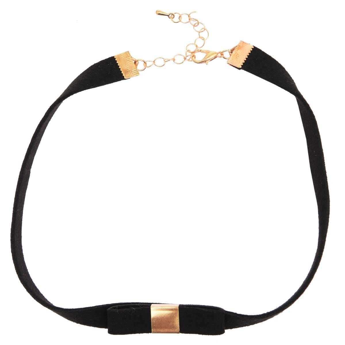 Chocker Negro con Dije de Moño Phi By Philosophy Jr