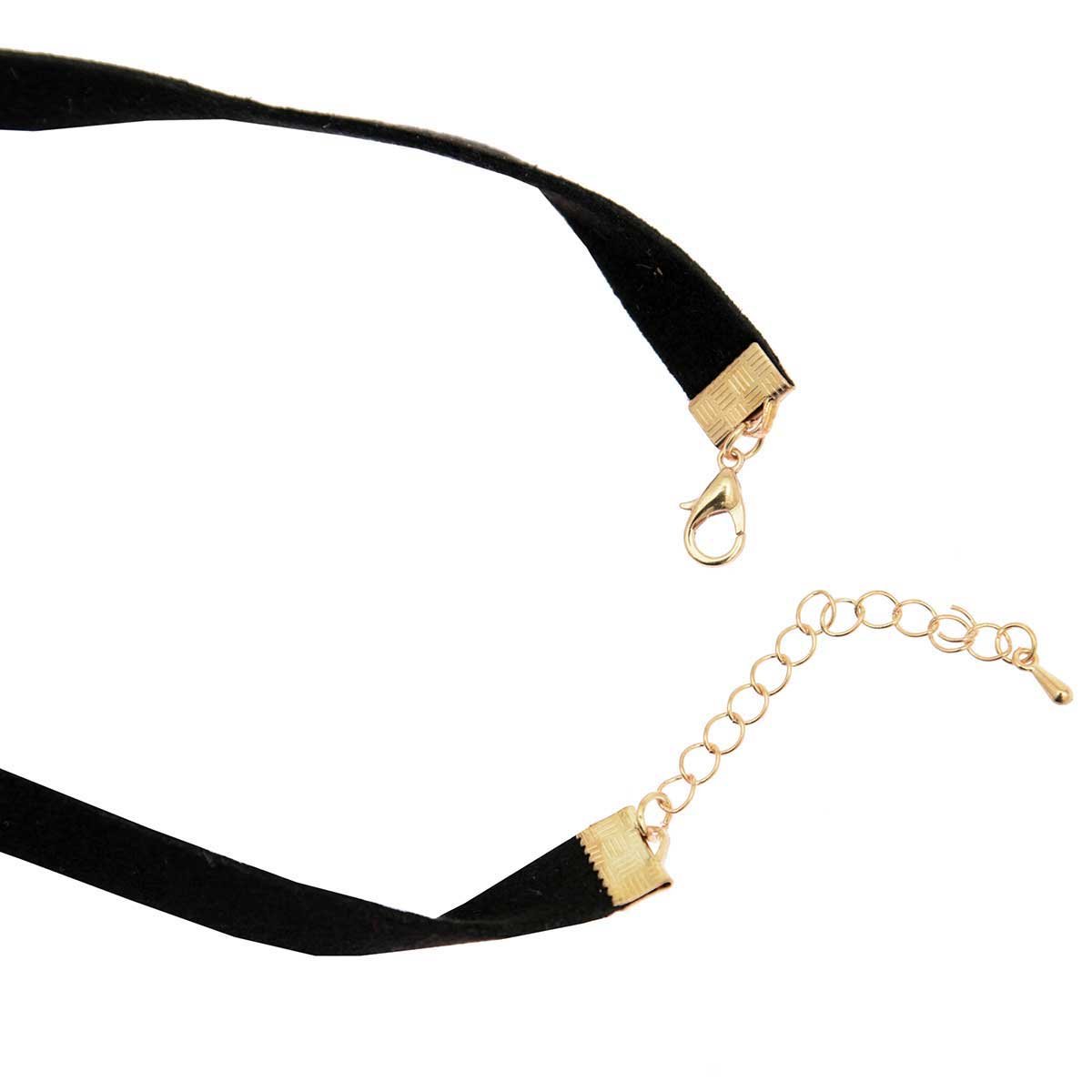 Chocker Negro con Dije de Moño Phi By Philosophy Jr