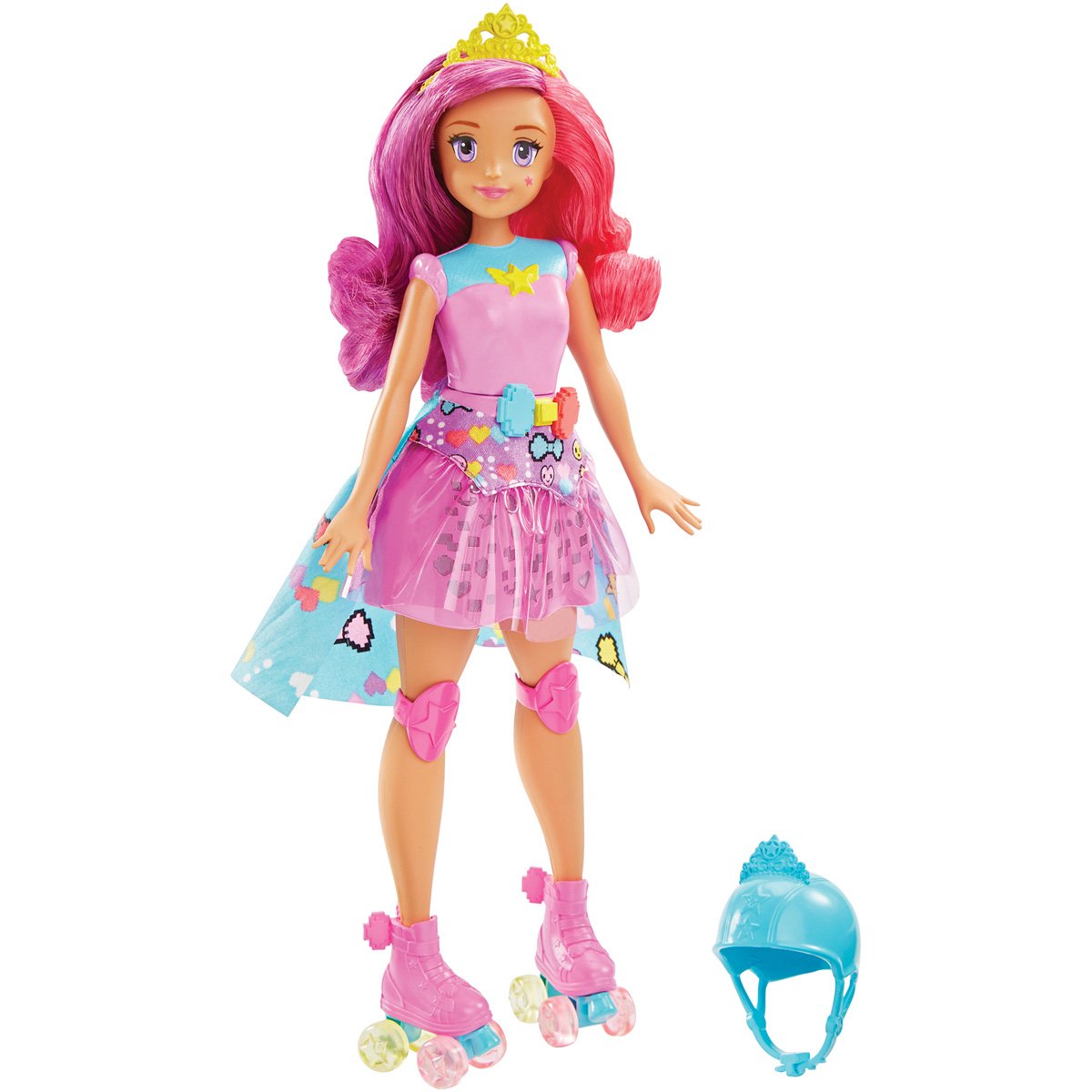 Barbie - Patinadora Mundo de Videojuegos