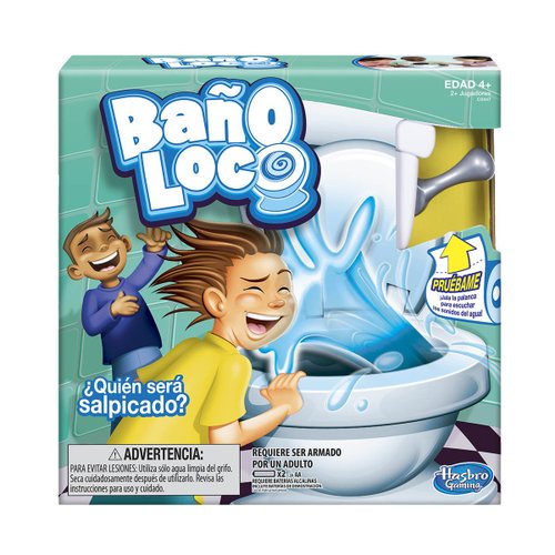 Baño Loco Hasbro - Juego de Mesa