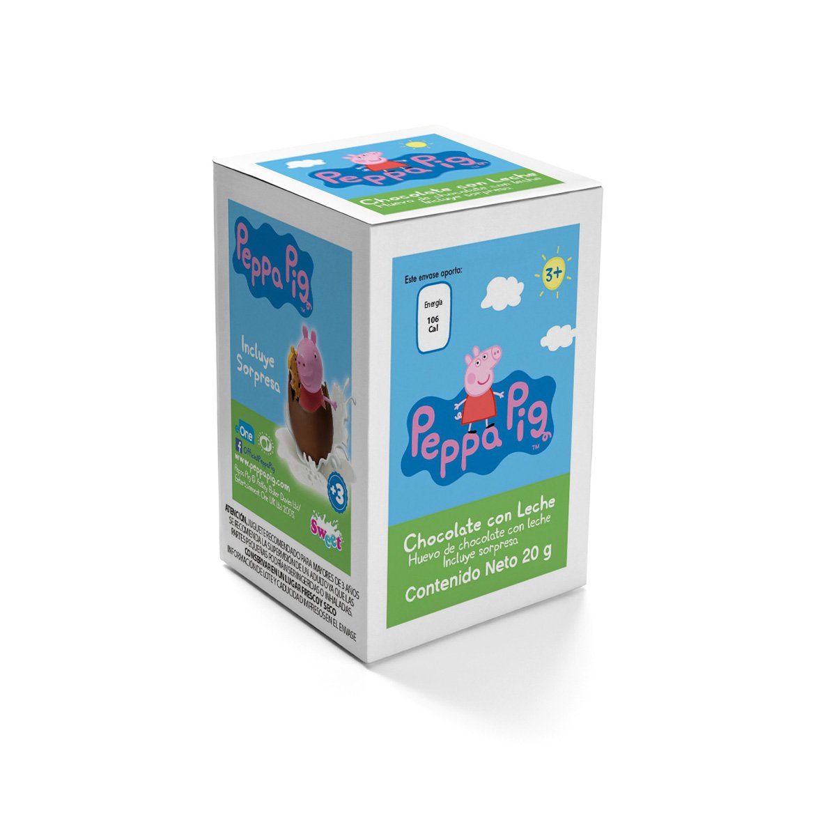Huevo de Chocolate Sorpresa Peppa Pig