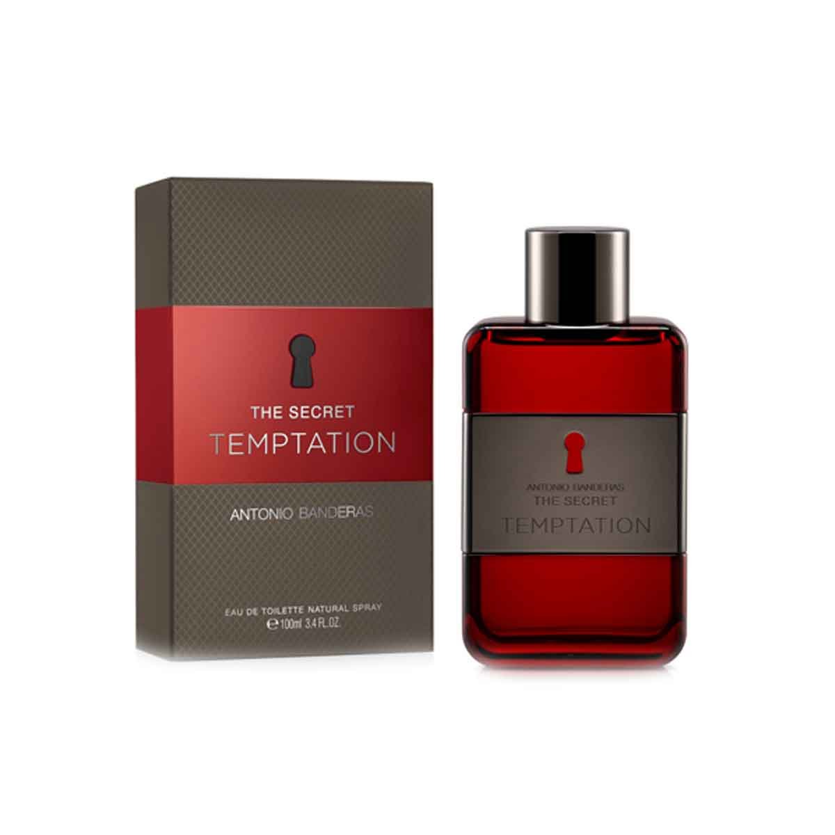 Fragancia para Caballero Antonio Banderas Secret Temptation Edt 200Ml