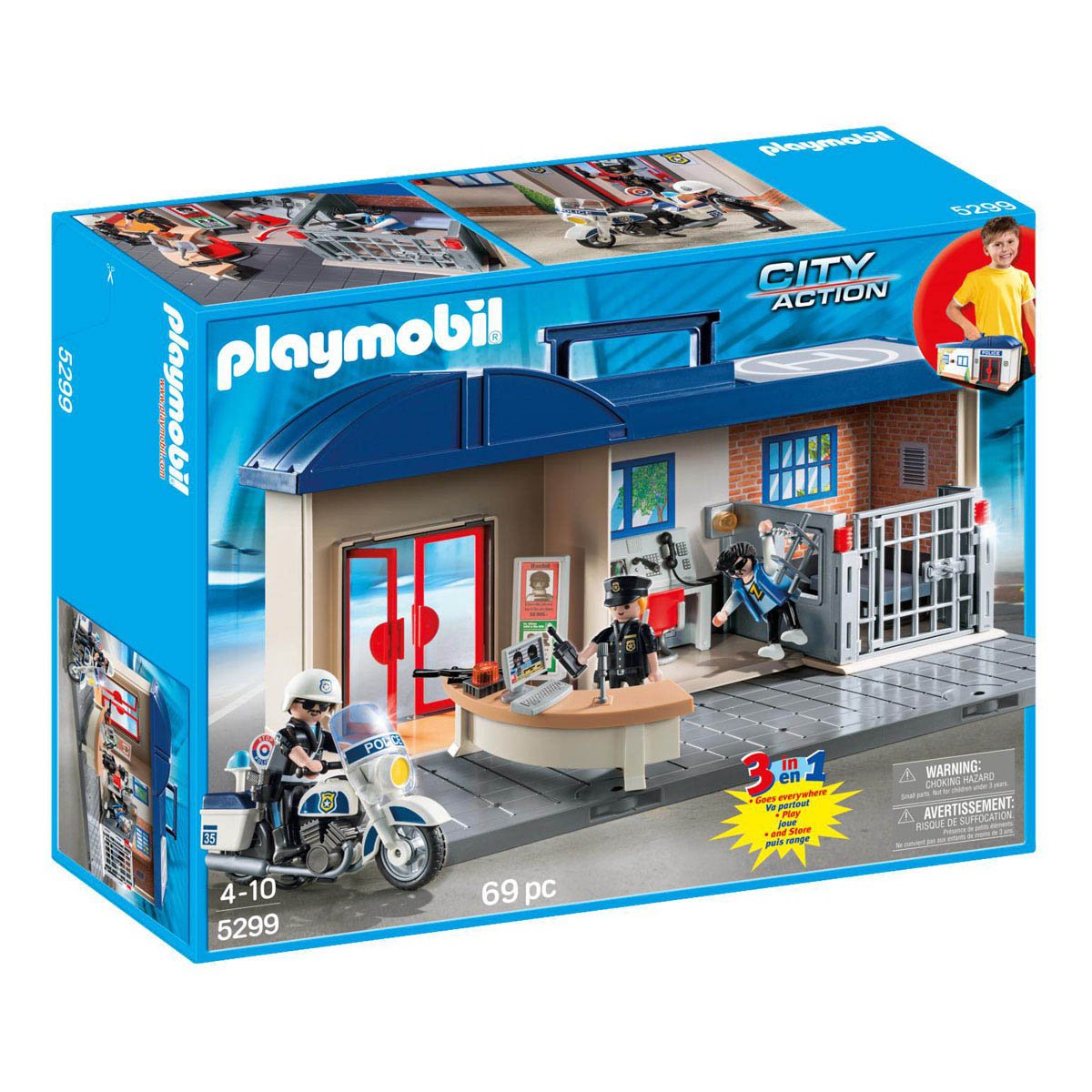 Maletín Estación de Policía Playmobil