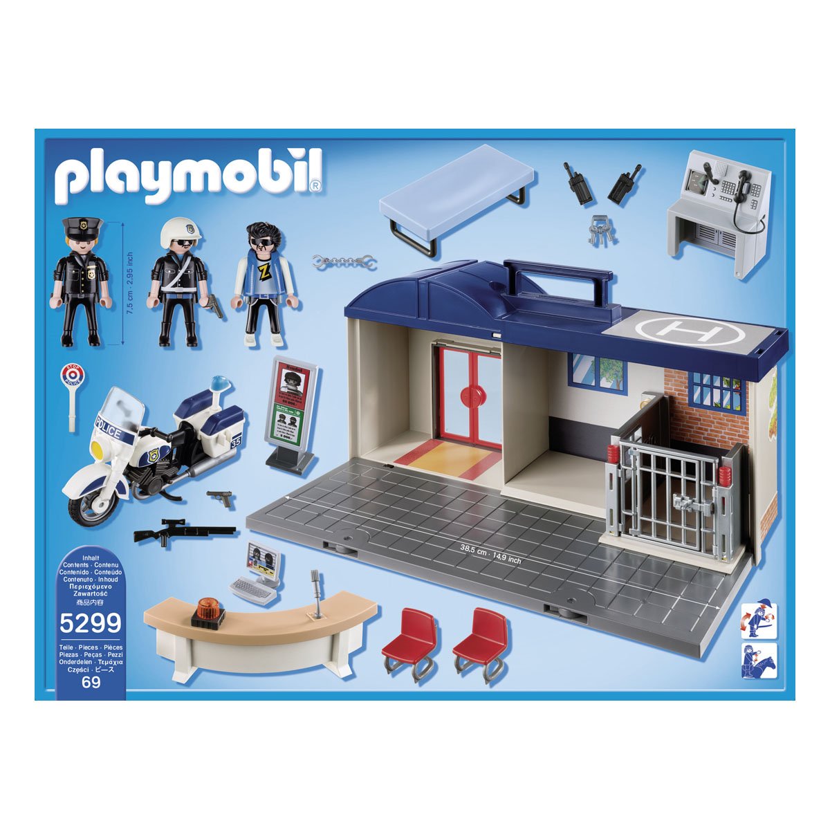 estacion de policia playmobil