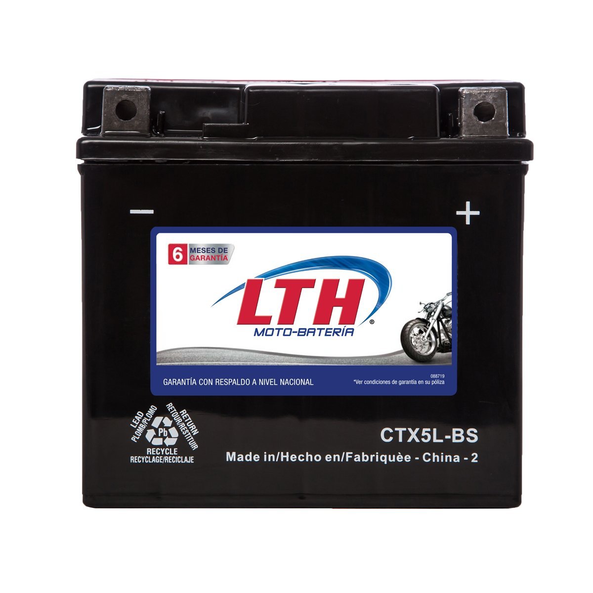 Moto Bater&iacute;a Lth Ct5Lbs
