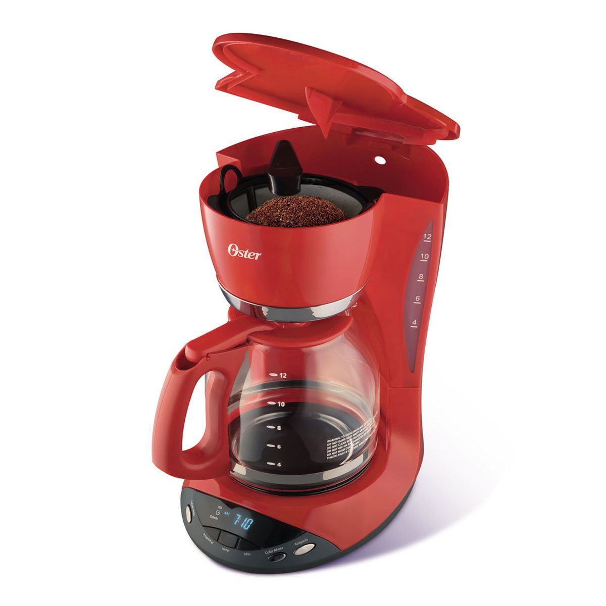 Cafetera Programable Roja Oster