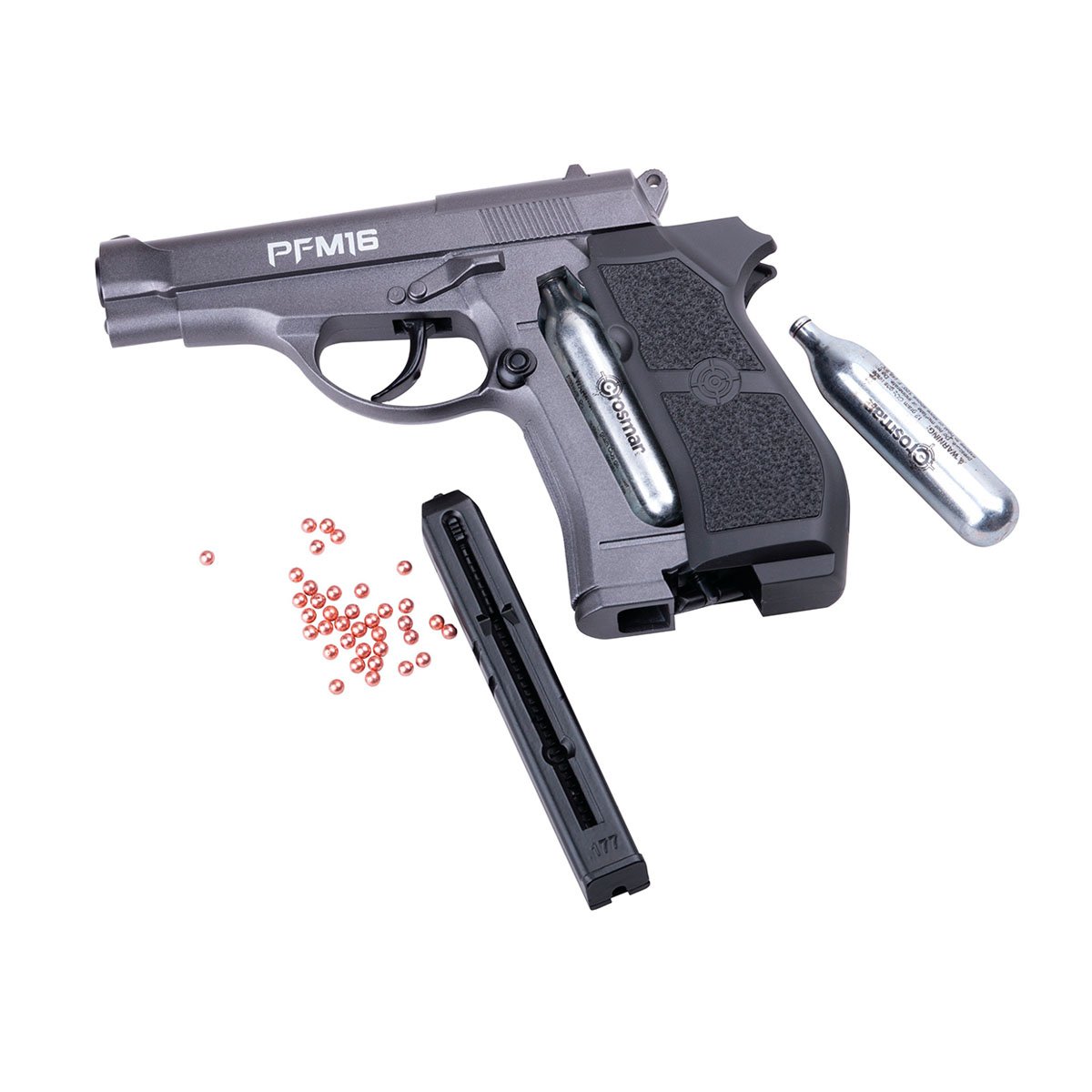 Pistola de Municiones Co2 Calibre 4.5 Crosman