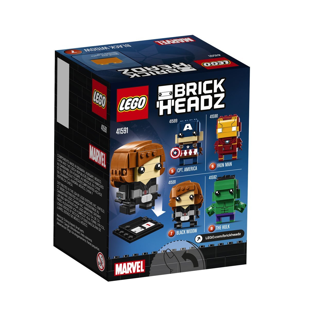 Brickheadz Black Widow Lego