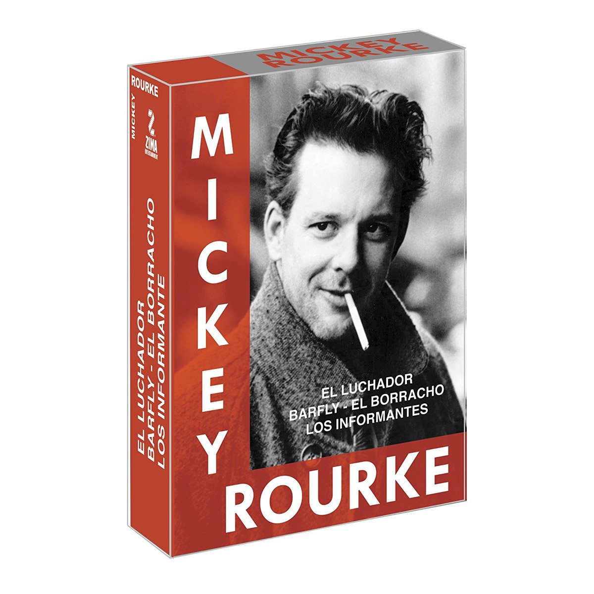 Dvd Paquete Mickey Rouke: el Luchador / Barfly / los Informantes