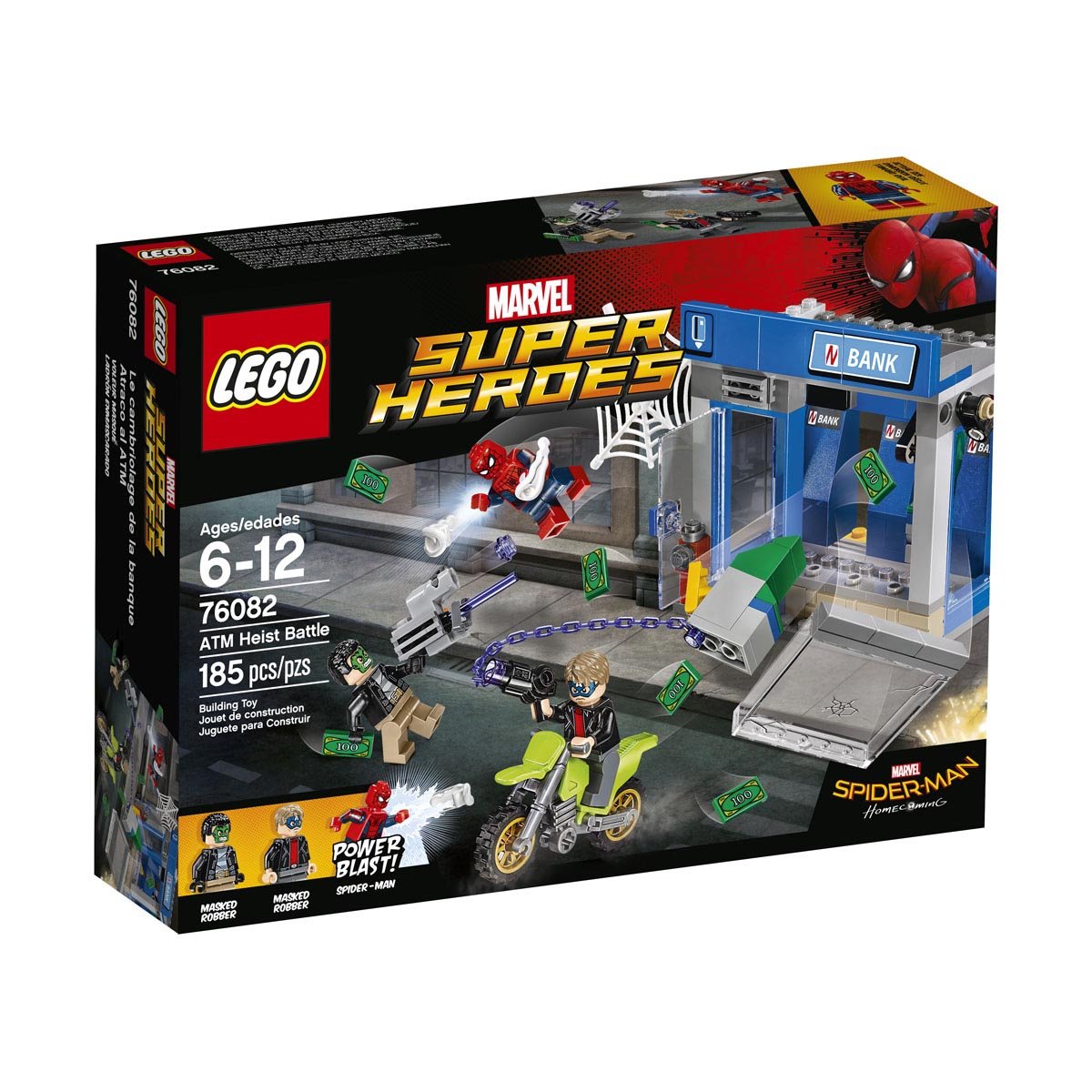 Marvel S&uacute;per Heroes Atraco al Atm Lego