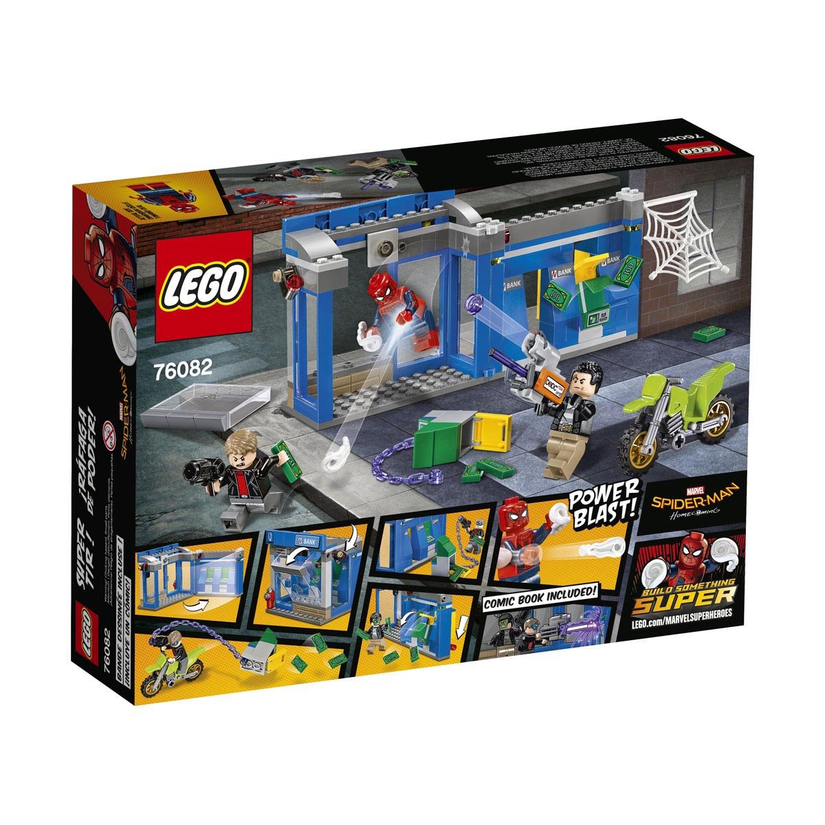 Marvel S&uacute;per Heroes Atraco al Atm Lego