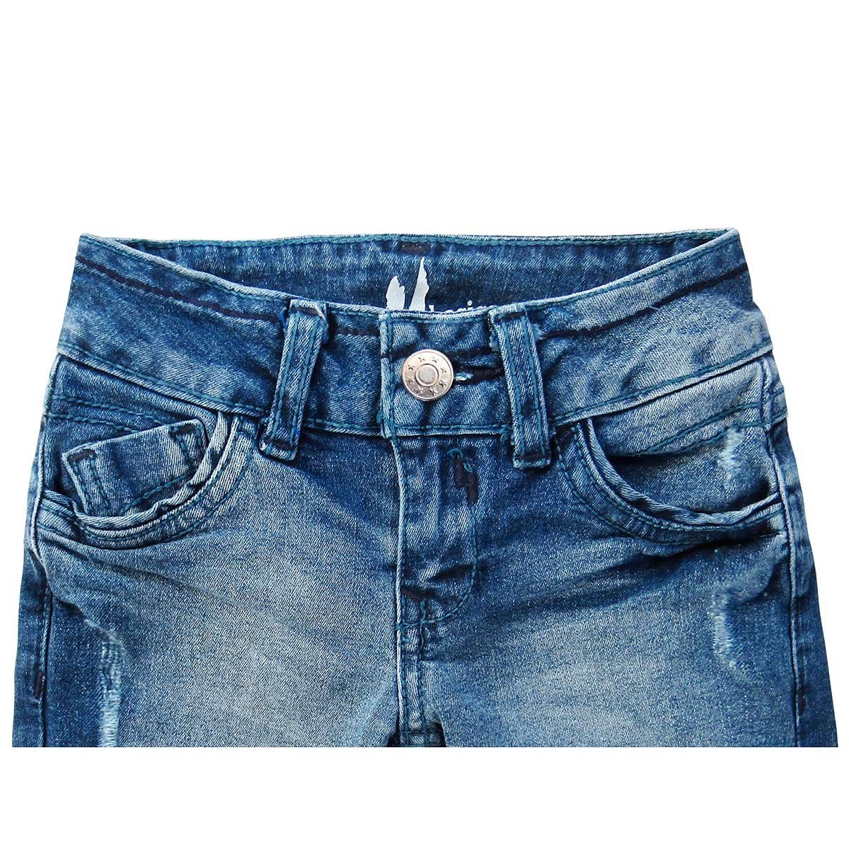 Jeans con Detalle de Costura U Basics