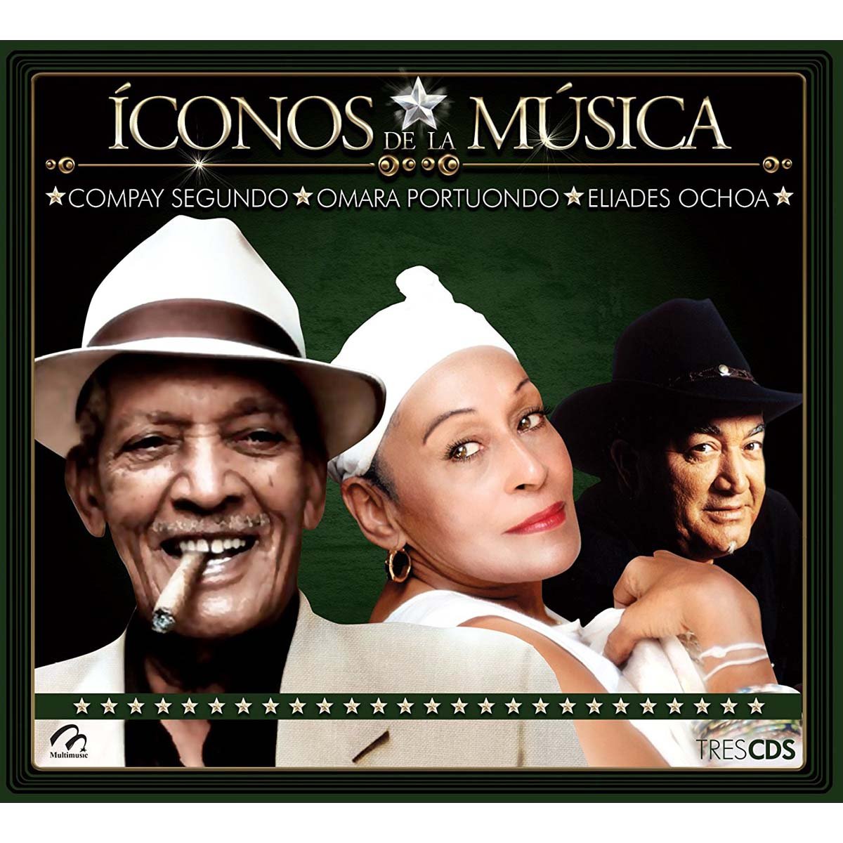 3 Cds Varios Iconos de la Música Compay Segundo