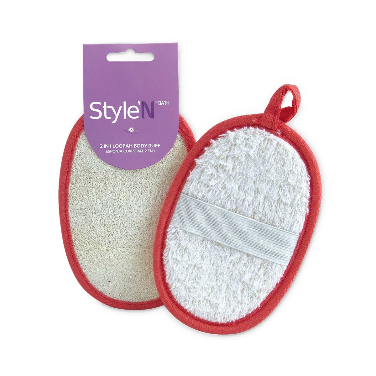 Loofah Stylen Exfoliante Coral