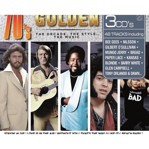 3Cds Varios Golden 70S The Decade, The Style, The Music