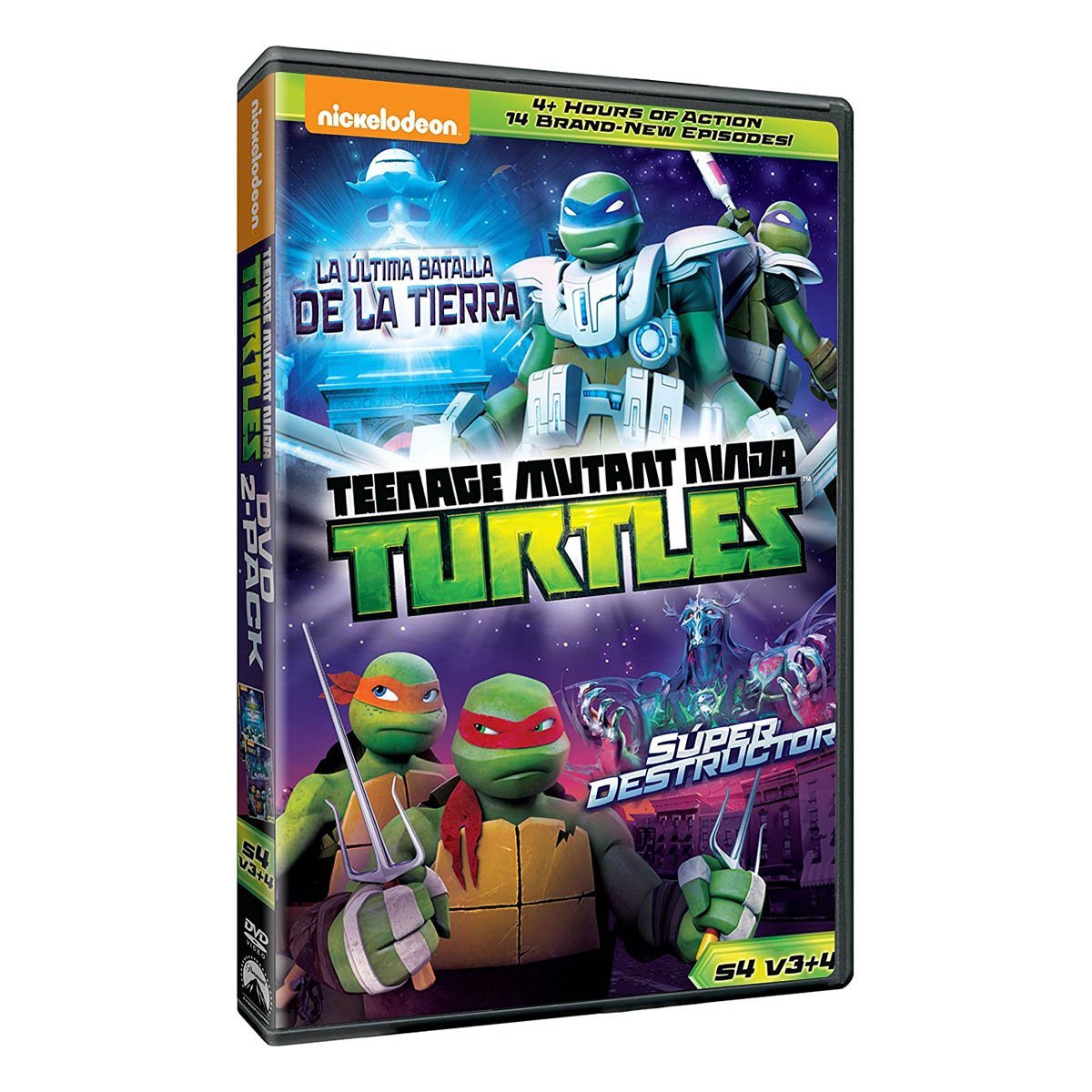 Dvd Teenage Mutant Ninja Turtles Temporada 4