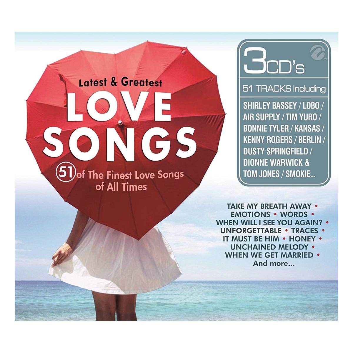 3 Cds Varios Latest And Greatest Love Songs