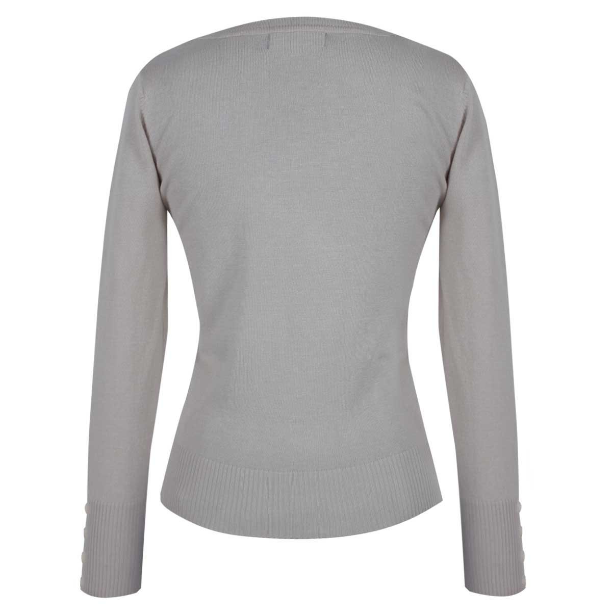 Sweater Gris Just By Basel