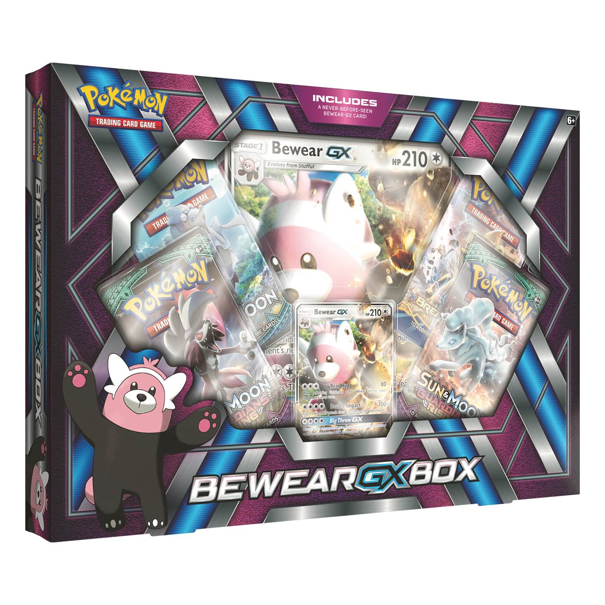 Nintendo Kit Pokemon Bewear Gx Box