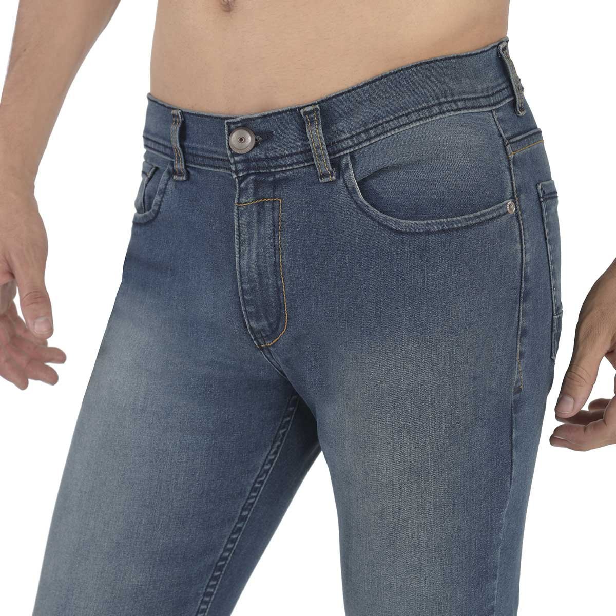 Jeans Super Skinny Kem Yakuza para Hombre
