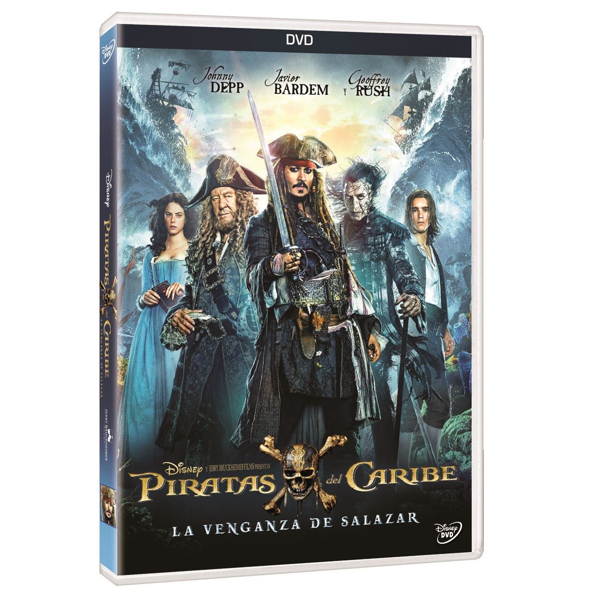 Dvd Piratas Del Caribe la Venganza de Salazar