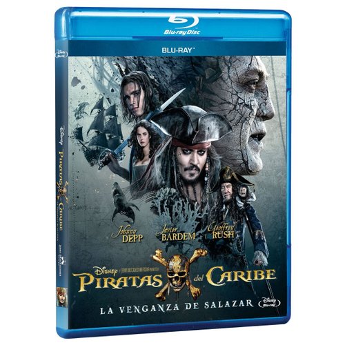 Blu Ray Piratas Del Caribe la Venganza de Salazar