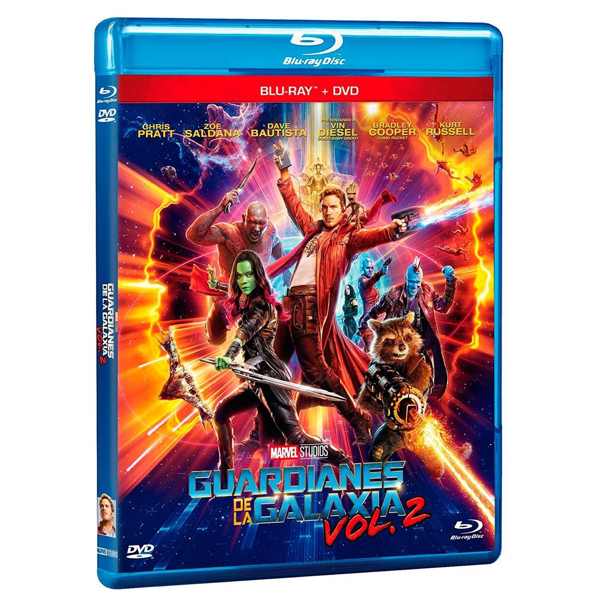 Blu Ray + Dvd Guardianes de la Galaxia Vol. 2