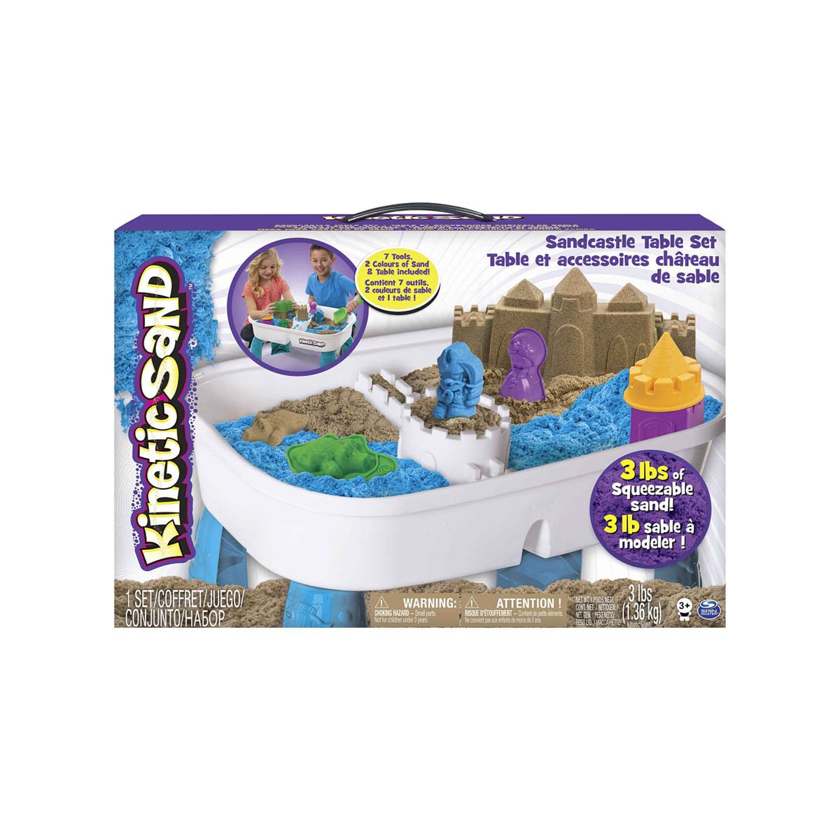 Kinetic Sand Mesa de Juego Spin Master