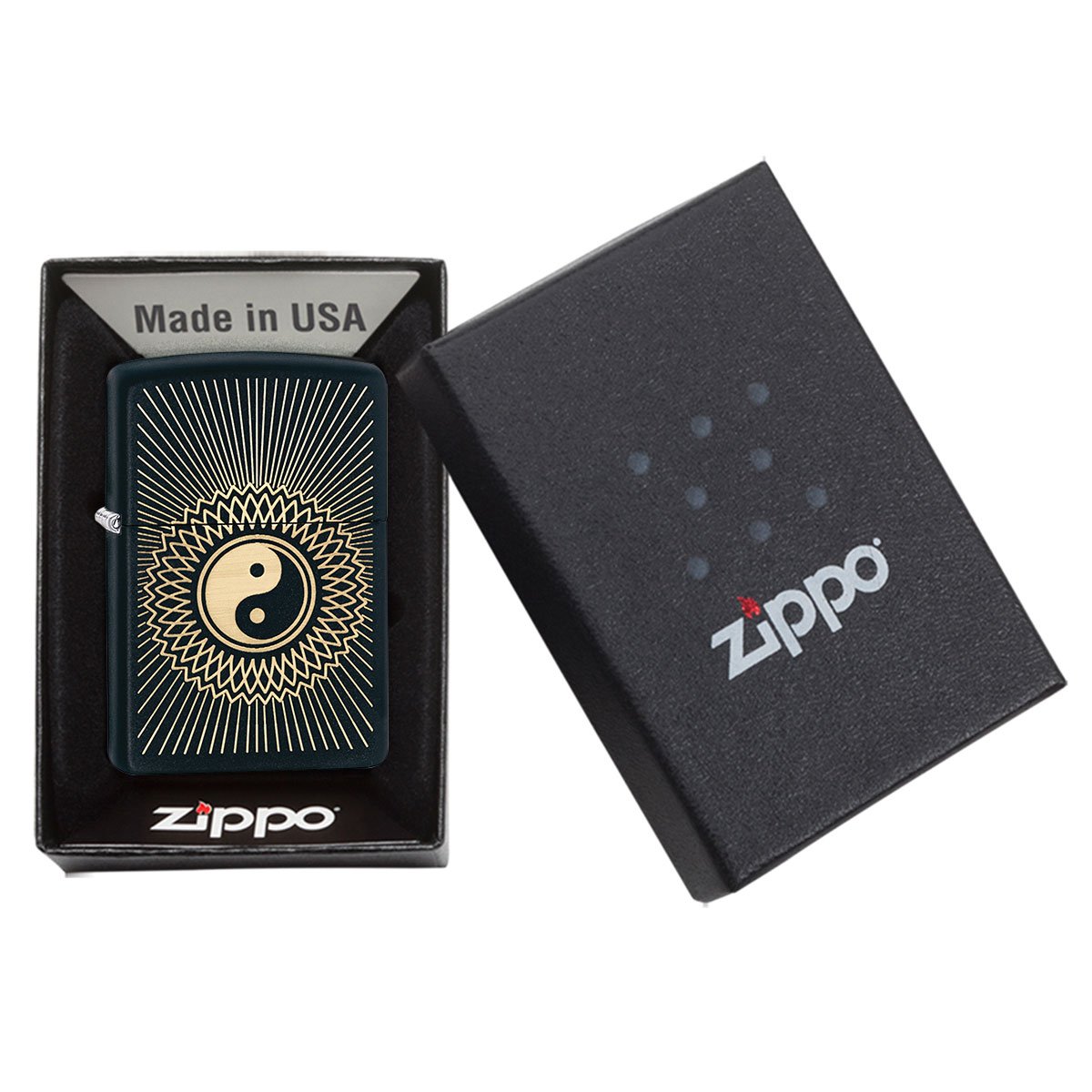 Encendedor con Diseño Zippo