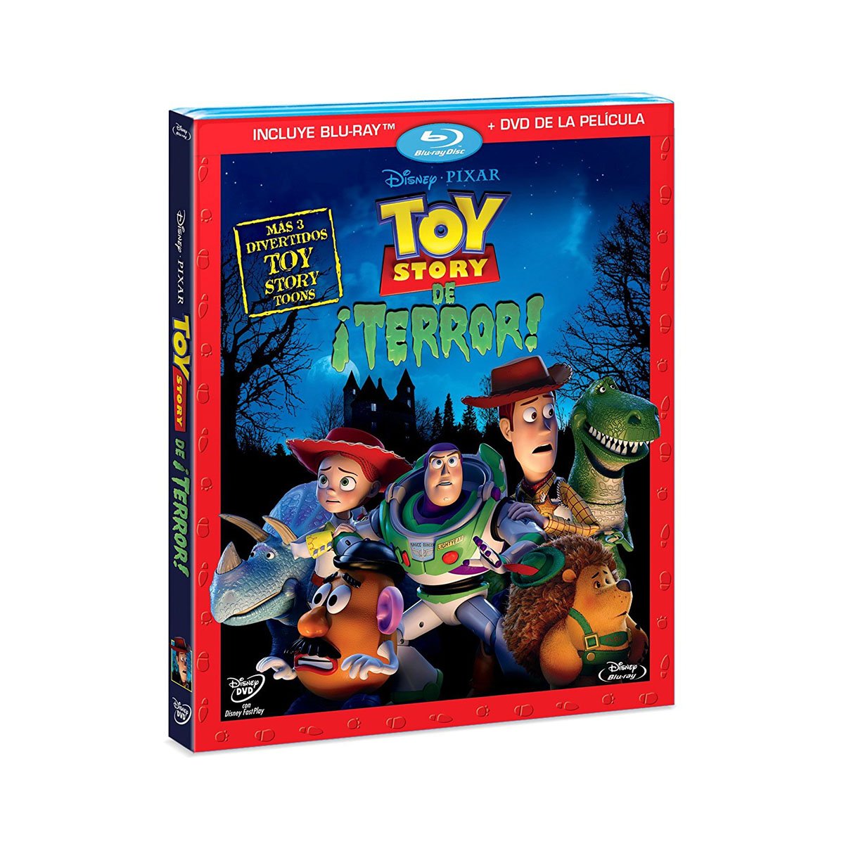 Blu Ray + Dvd Toy Story de Terror