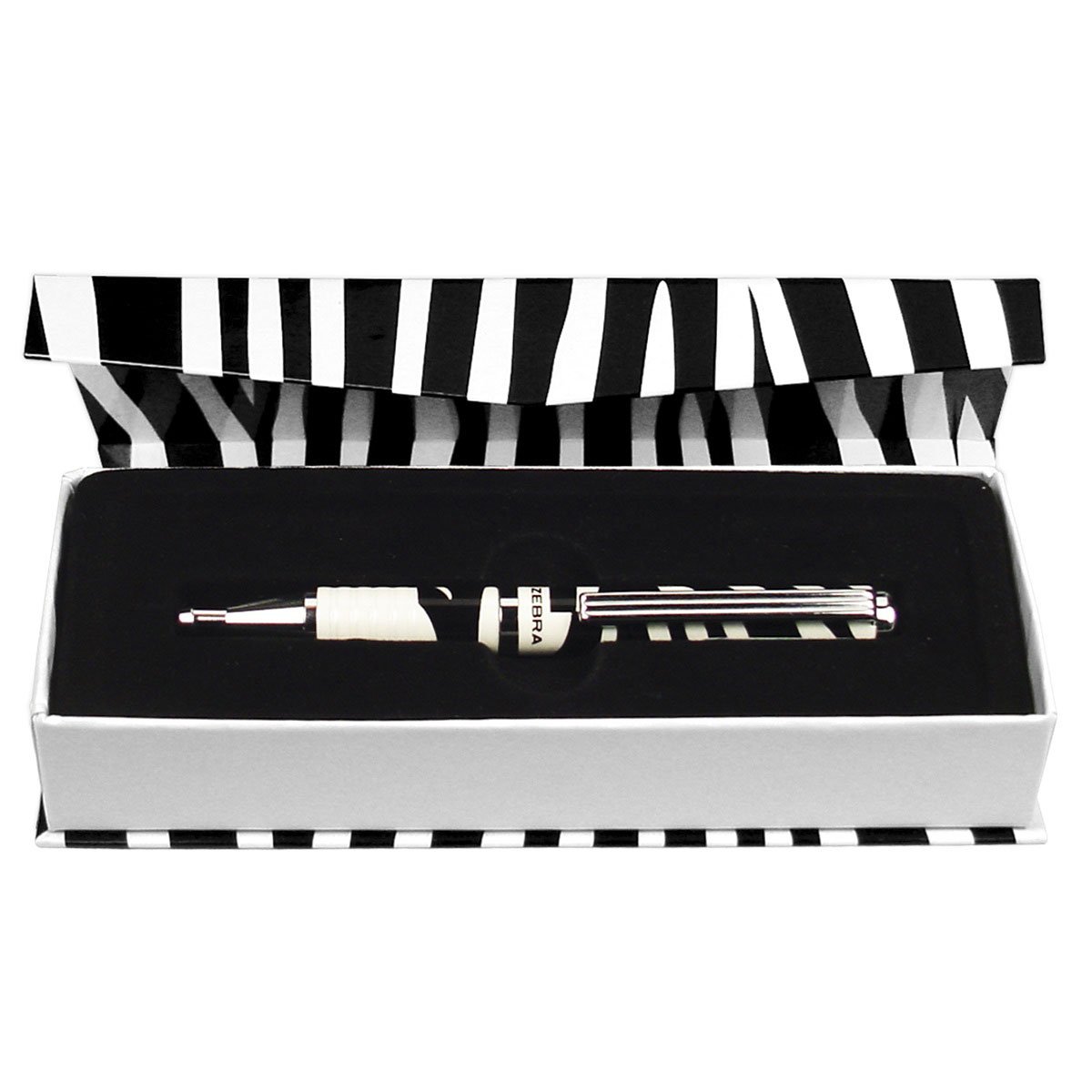 Bolígrafo Slide Pen Mecanismo Deslizable Negra Zebra