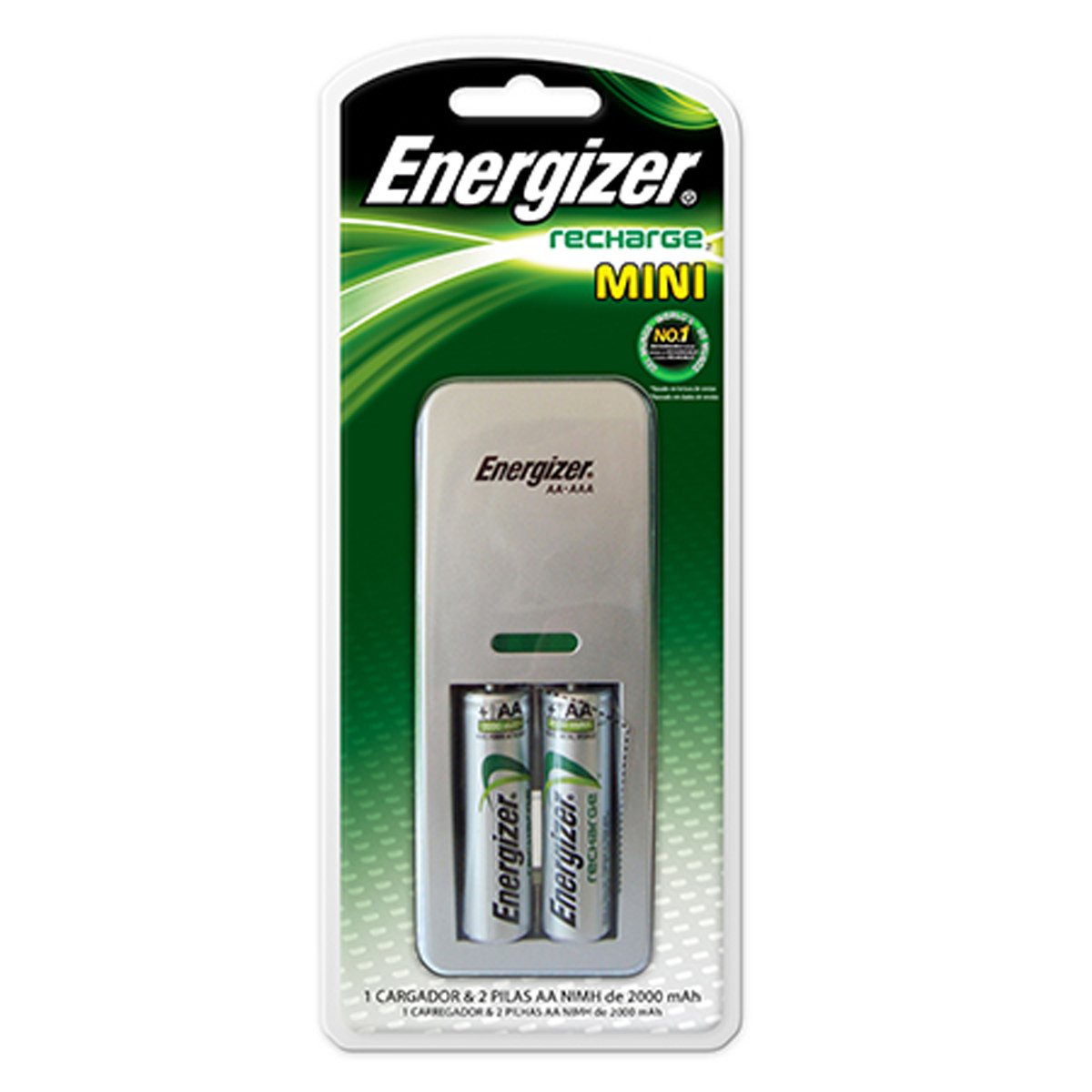 Cargador Mini Energizer 2Aa
