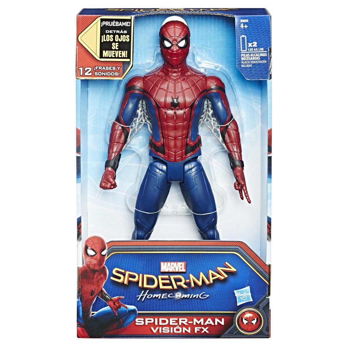 Marvel Spiderman -  Figura Electronica Spiderman Homecoming