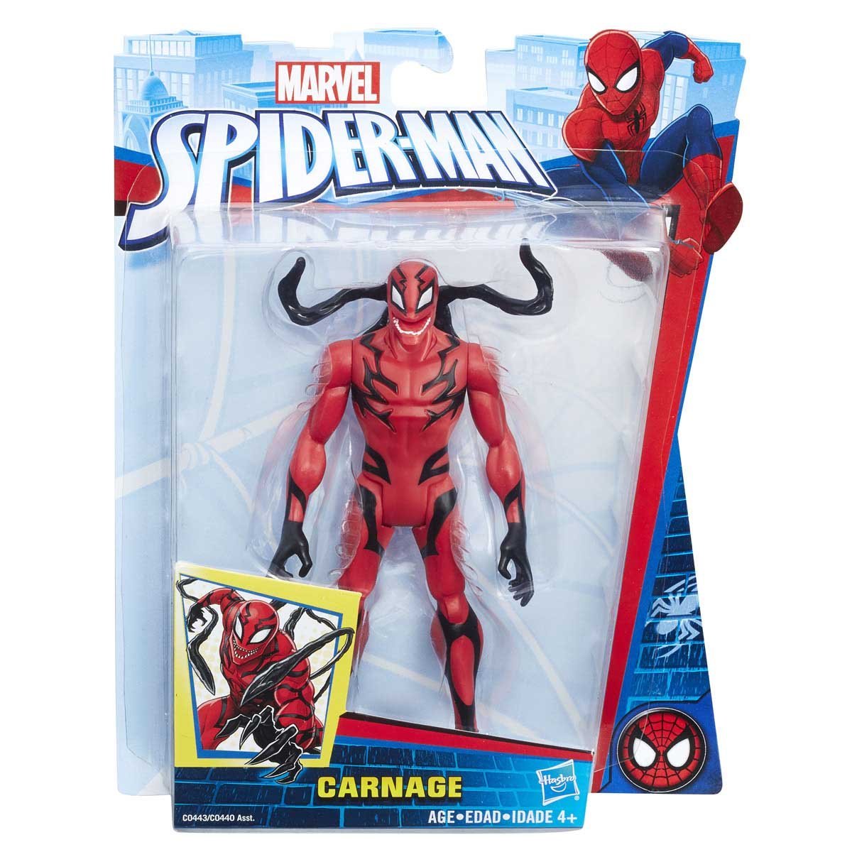 Marvel Figura de Acci&oacute;n Spider-Man Carnage Hasbro