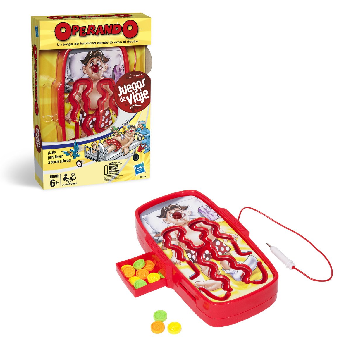 Operando Mini Hasbro - Juego de Mesa