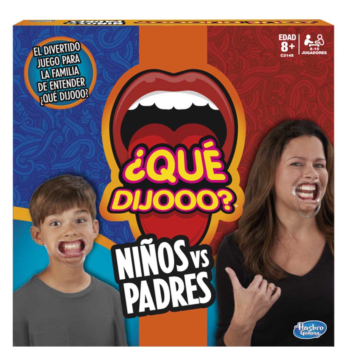 ¿qué Dijooo? Niños Vs Padres Hasbro - Juego de Mesa