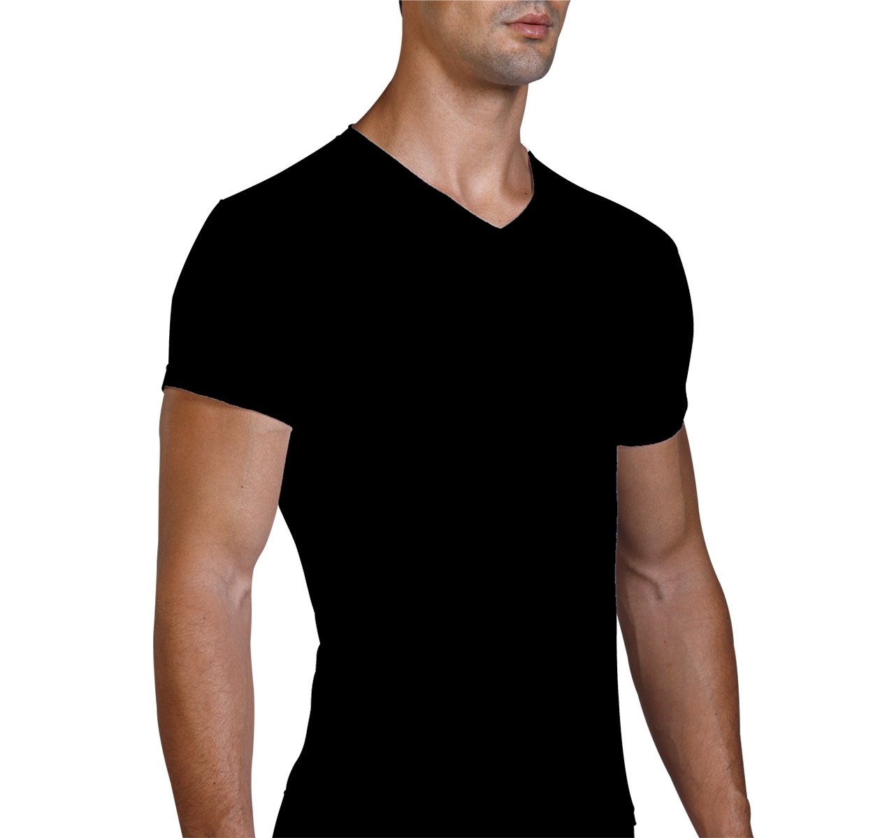 Playera negra online basica