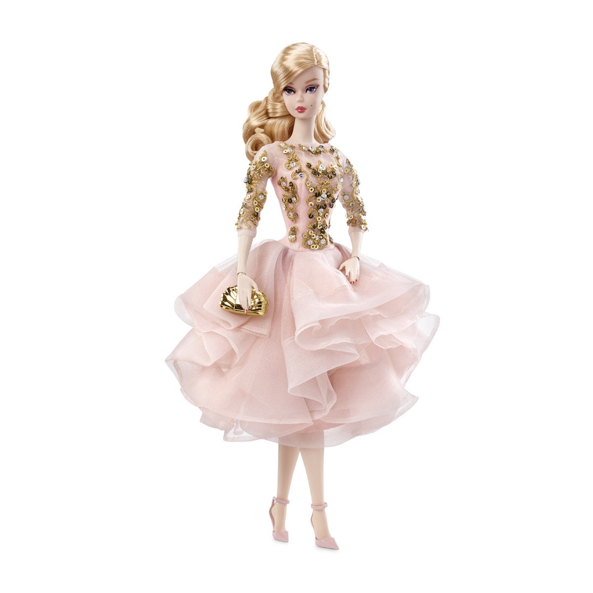 Barbie - Blush &amp; Gold Dress