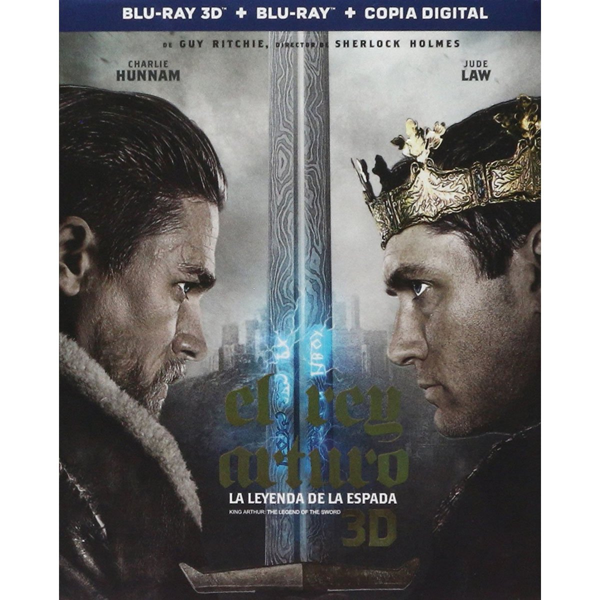 Blu Ray 3D + Blu Ray el Rey Arturo la Leyenda de la Espada