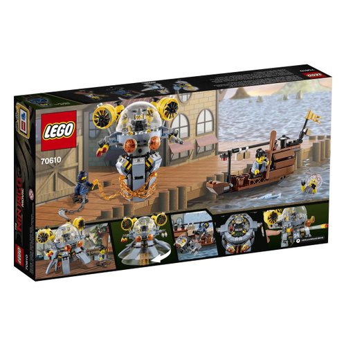 Ninjago -  Submarino-Medusa Volador Lego