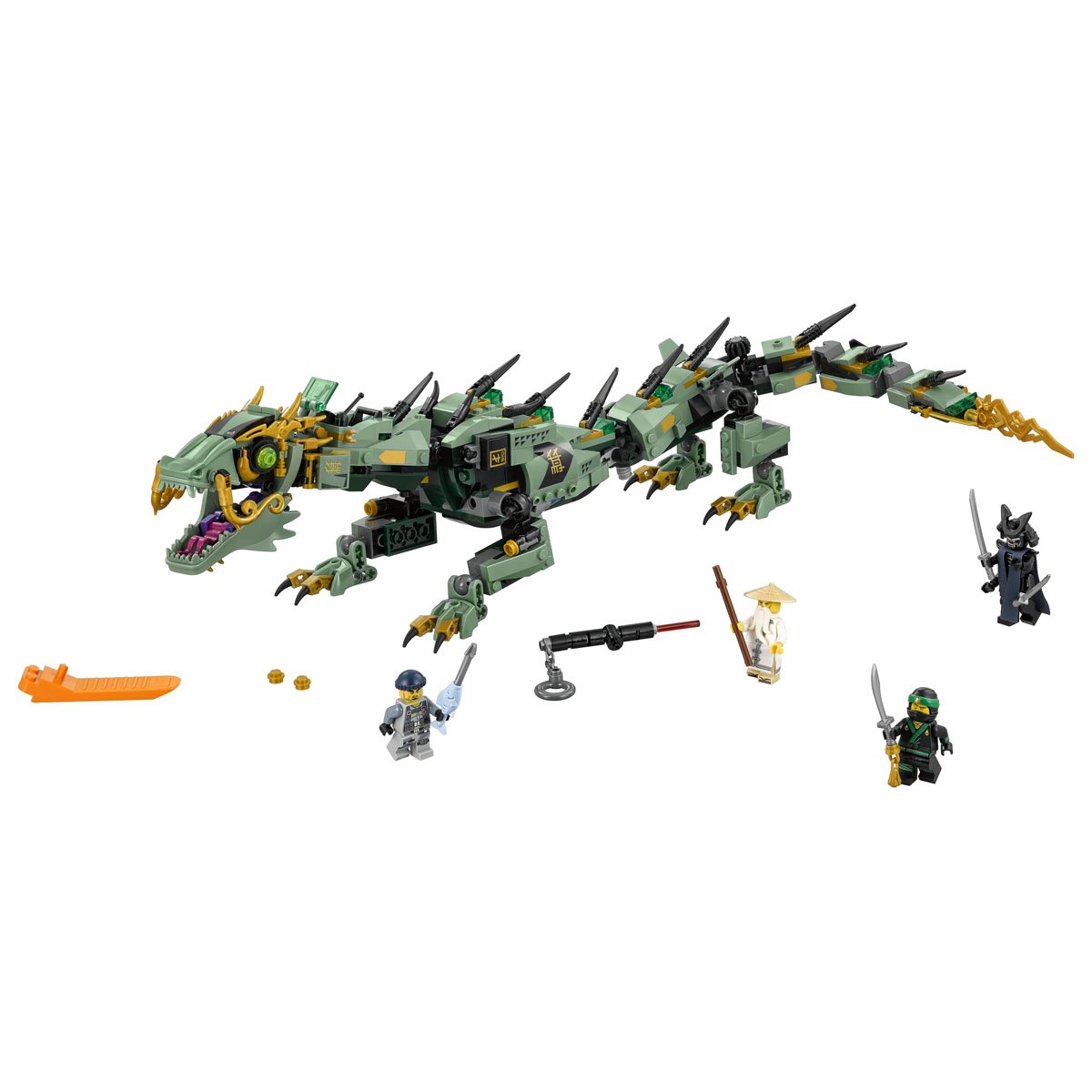 Ninjago -  Dragón Mecánico Del Ninja Verde Lego