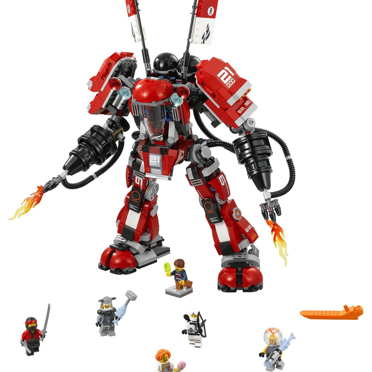 Ninjago -  Robot Del Fuego Lego