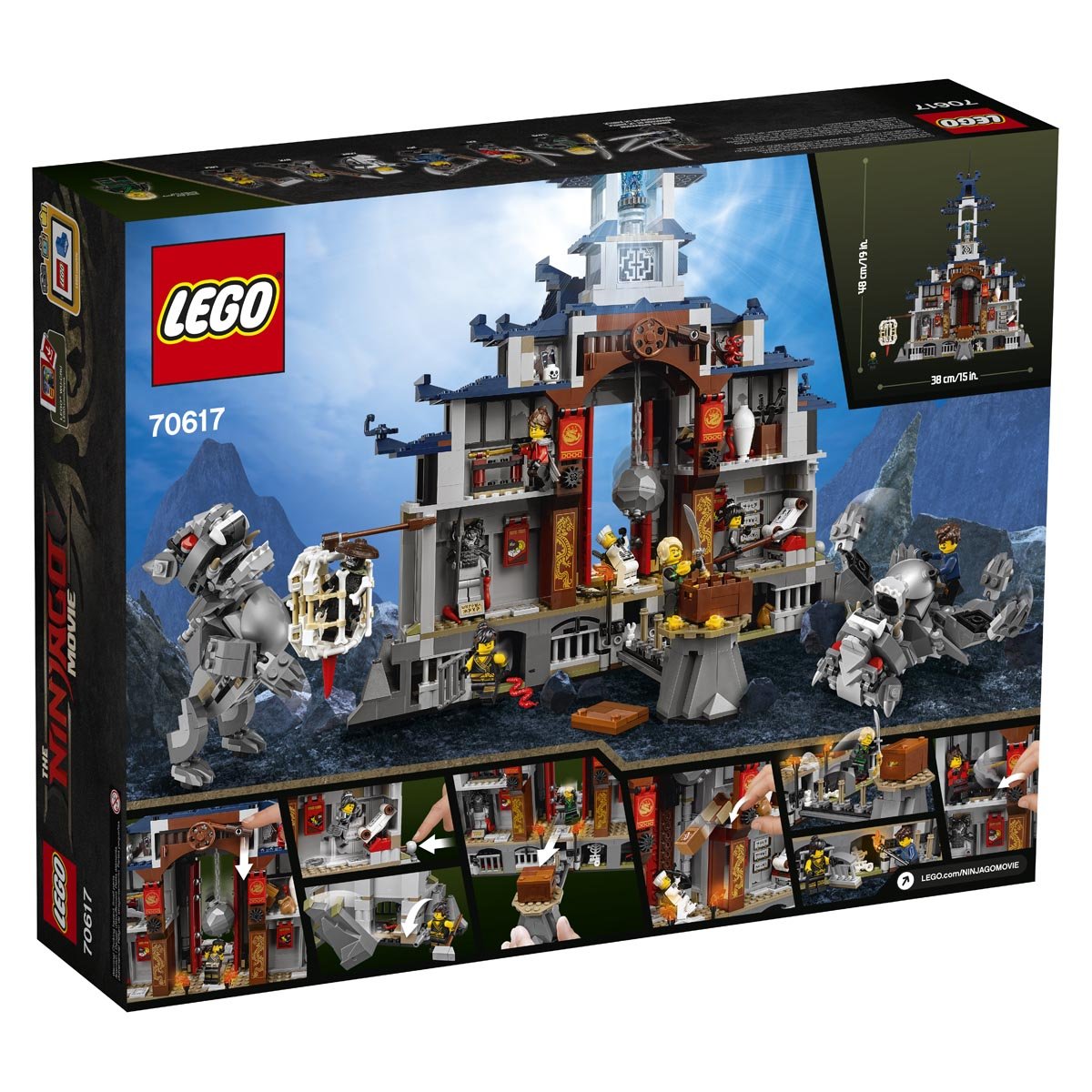 lego templo ninjago