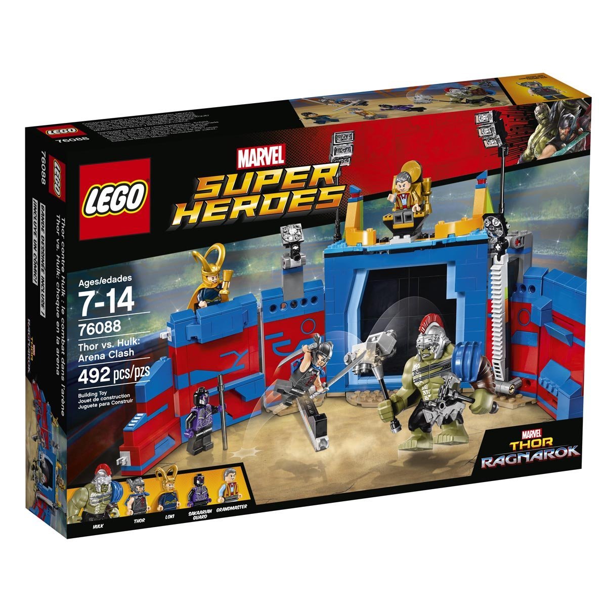 Marvel S&uacute;per Heroes Thor Vs Hulk Lego