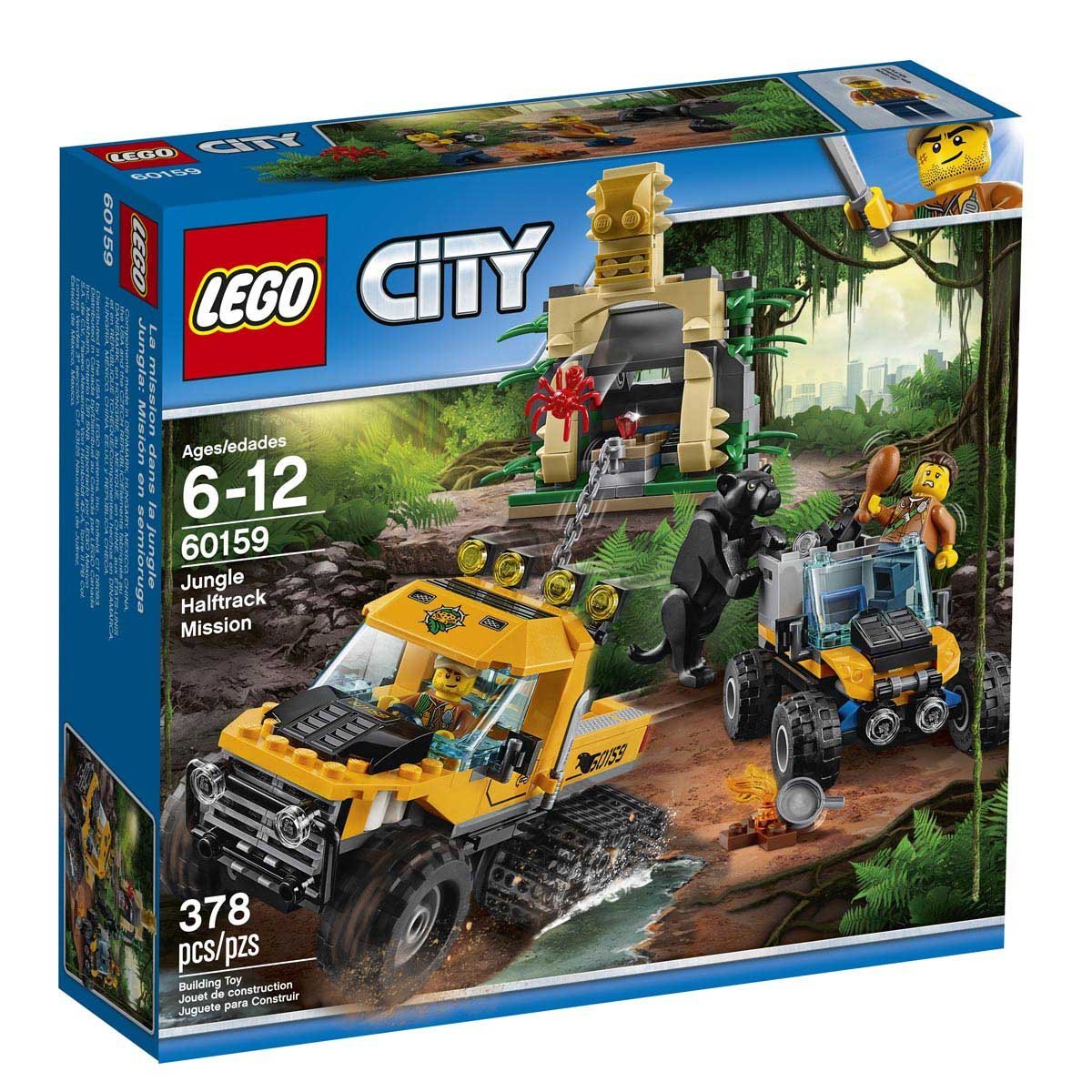 Jungle Explorers Misi&oacute;n en Semioruga Lego